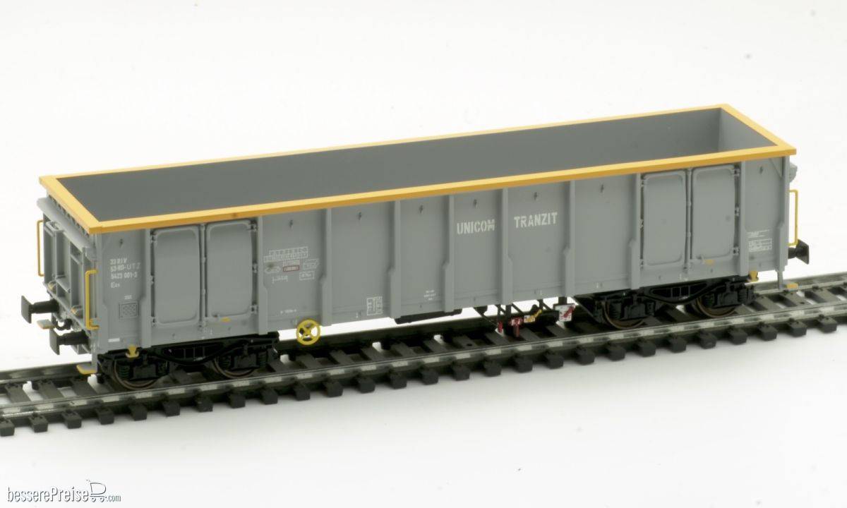 Güterwagen Eas - RO-UTZ “UNICOM TRANZIT” - grey - Ep.VI