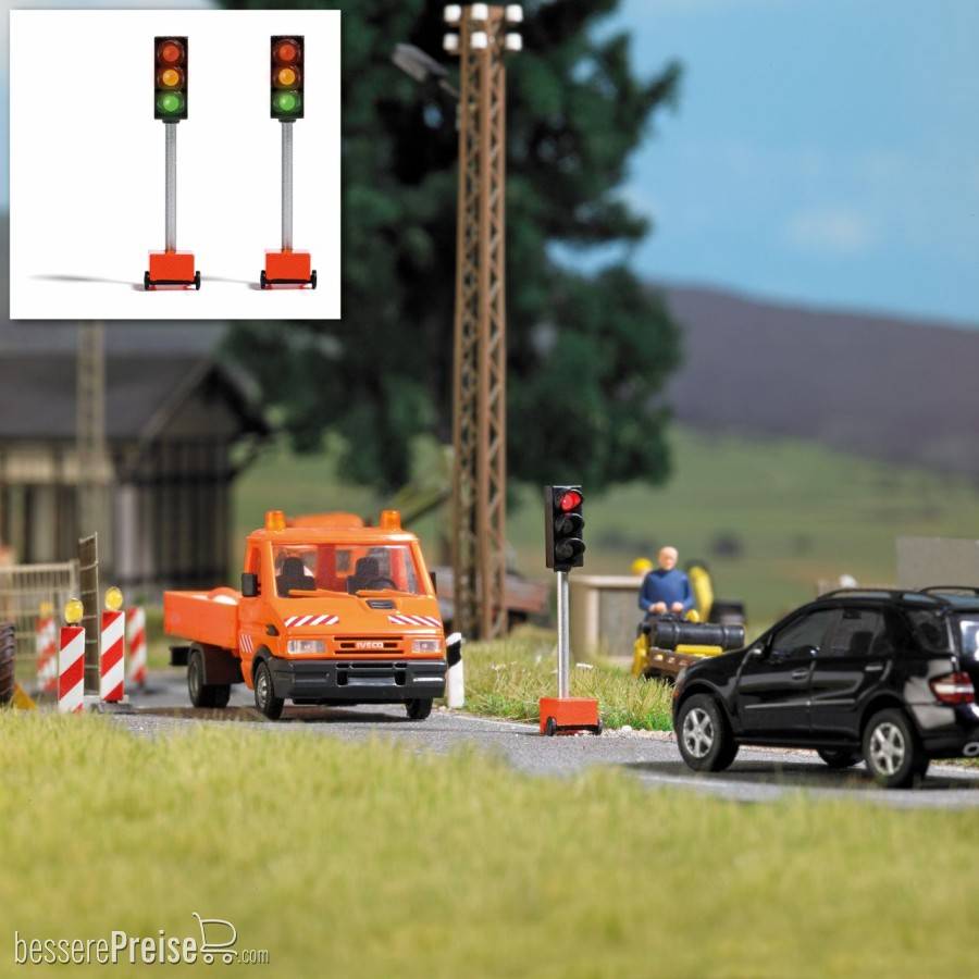 Busch H0 (1:87) 5451 - Baustellenampeln | Modellbahn | Modelleisenbahn