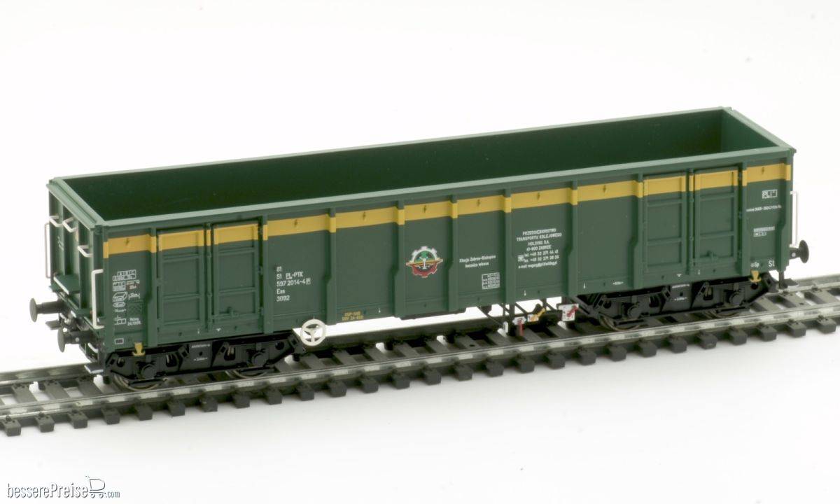 Güterwagen Eas - PL-PTK - green/yellow - Ep.VI