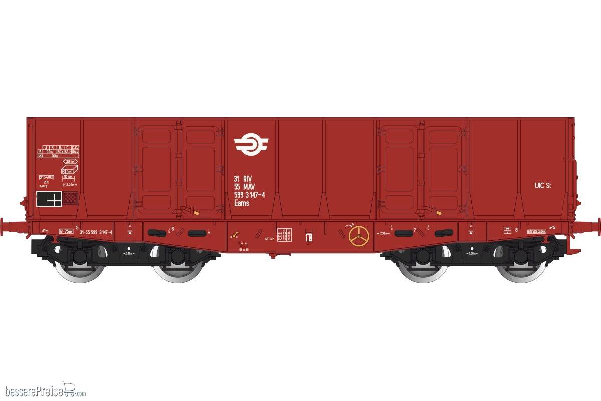 Hochbordwagen MÁV Eams - Ep.V - Braun