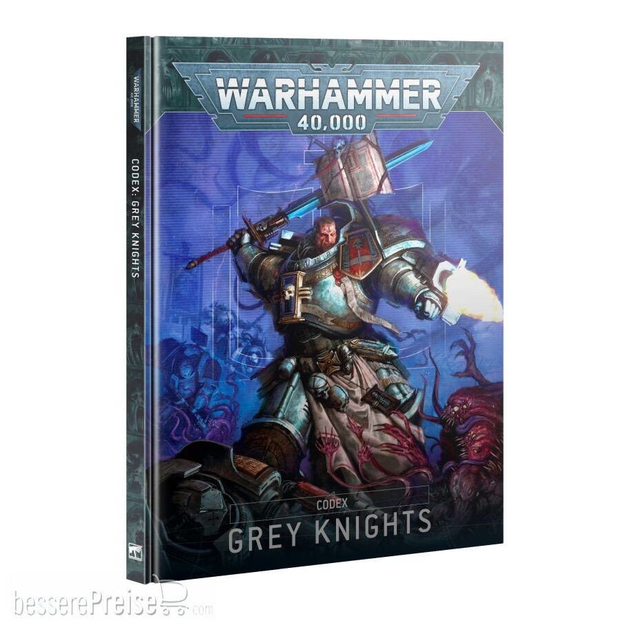 Games Workshop 60030107008 - CODEX: GREY KNIGHTS (ENGLISH) 57-01 | Tabletop