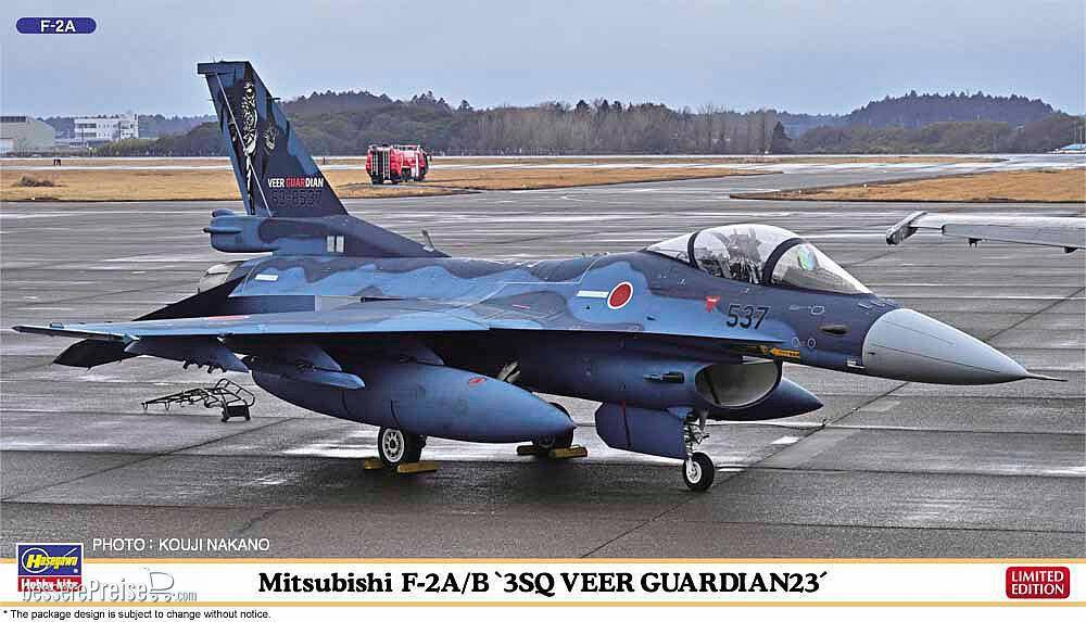 Hasegawa 602463 - 1/72 Mitsubishi F-2 A/B 3sq Veer Guardian 23 | Modellbau