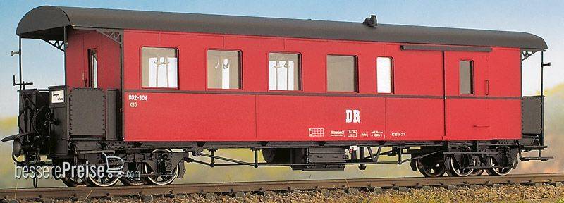 Weinert H0e 6032 - Vierachsiger Gepäckwagen des historischen HSB-Zuges | Modellbahn | Modelleisenbahn