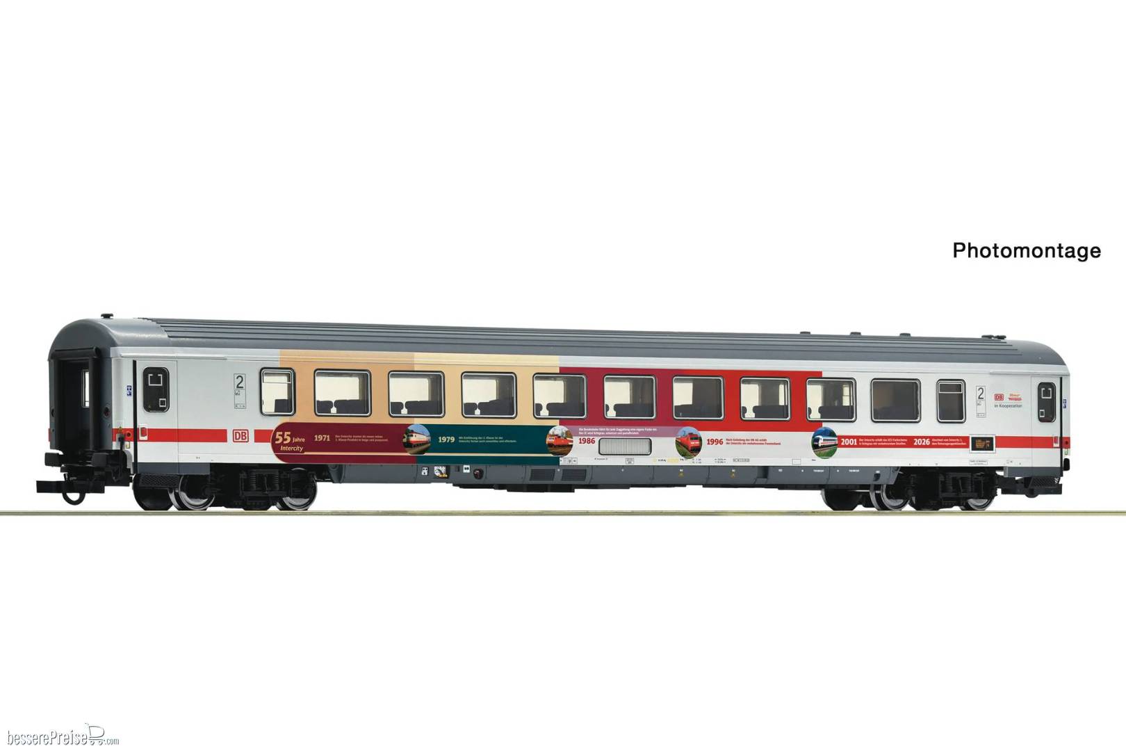 Personenwagen DB-AG 55 Jahre InterCity