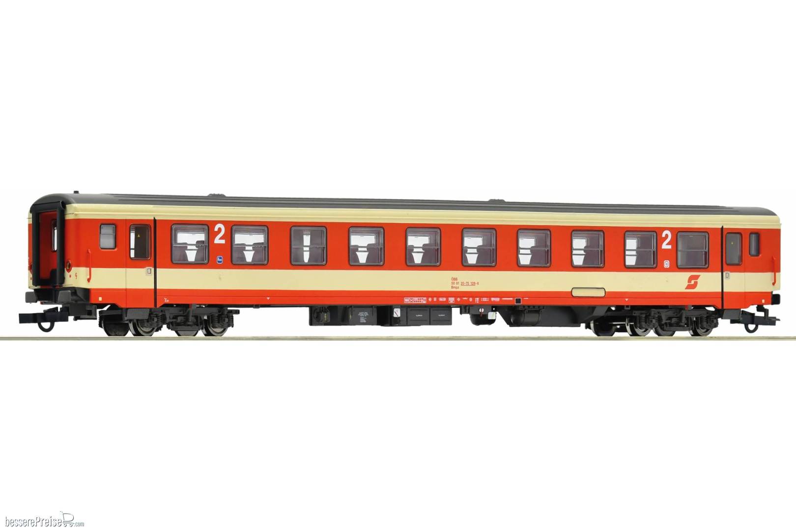 Inlandsreisezugwagen 2.Kl. ÖBB