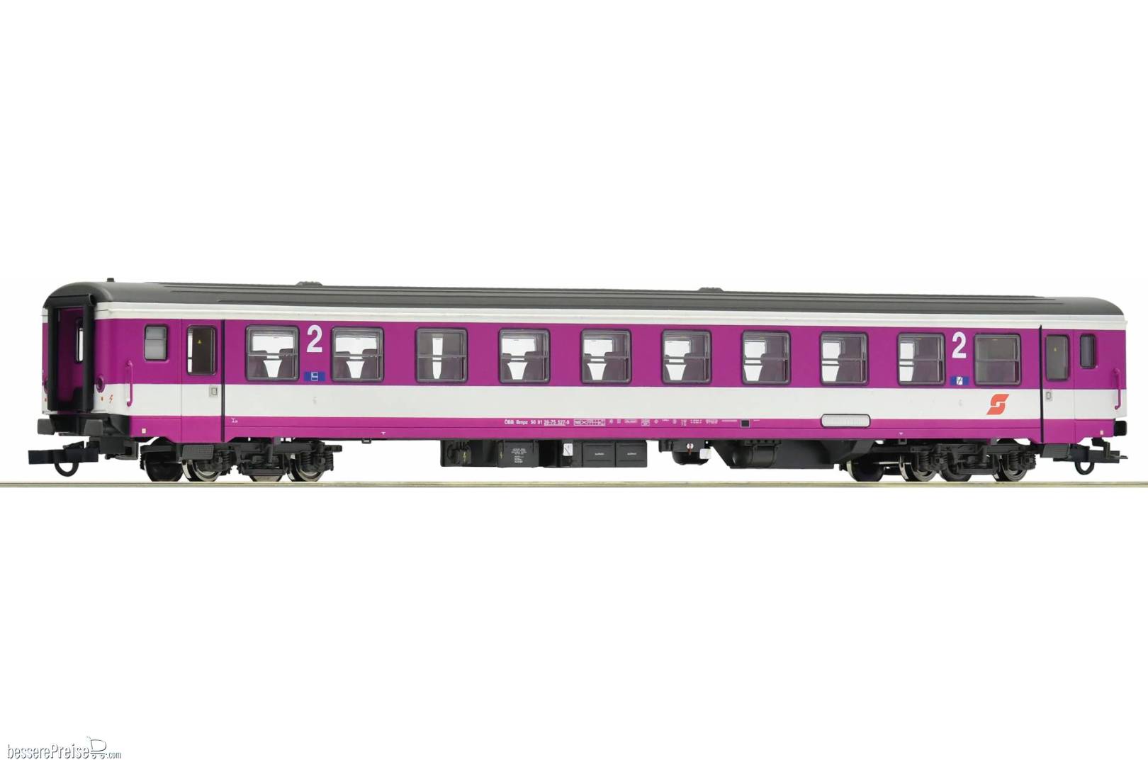 Inlandsreisezugwagen 2.Kl. ÖBB