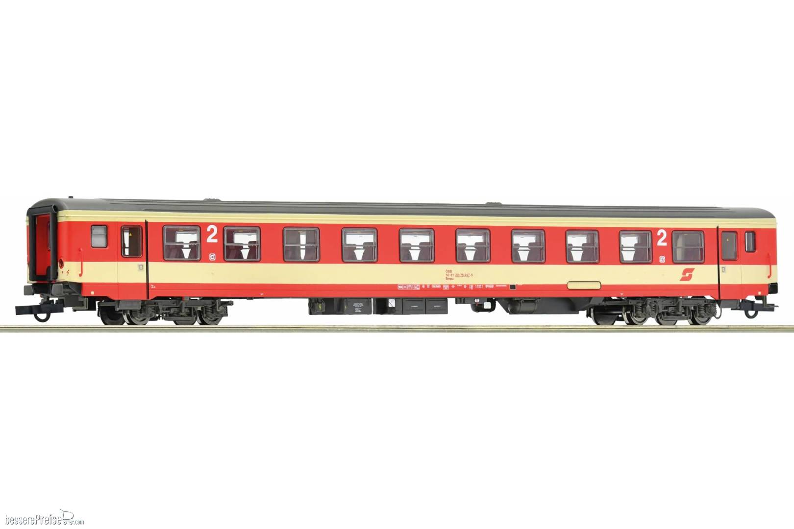 Inlandsreisezugwagen 2.Kl. ÖBB
