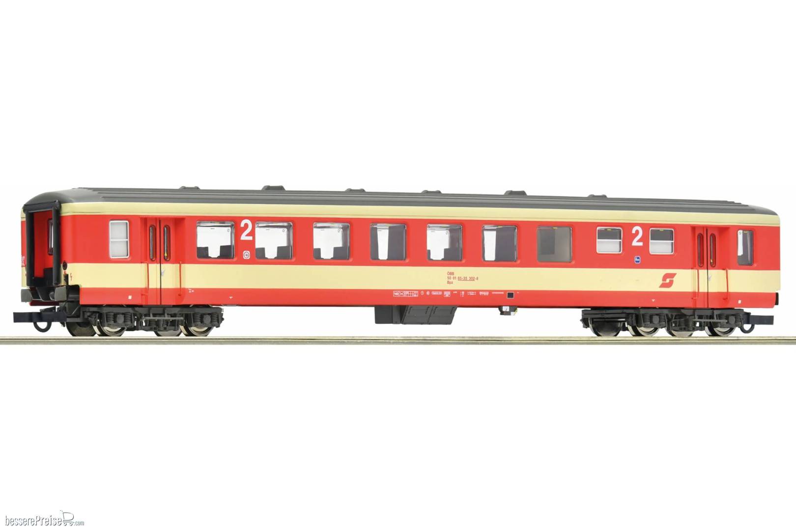 Schlierenwagen. 2.Kl. ÖBB