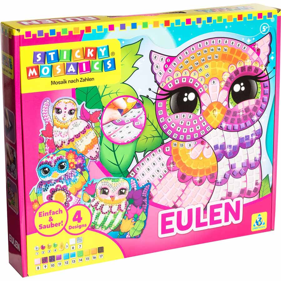 Sticky Mosaics 620888 - Sticky Mosaics Eulen