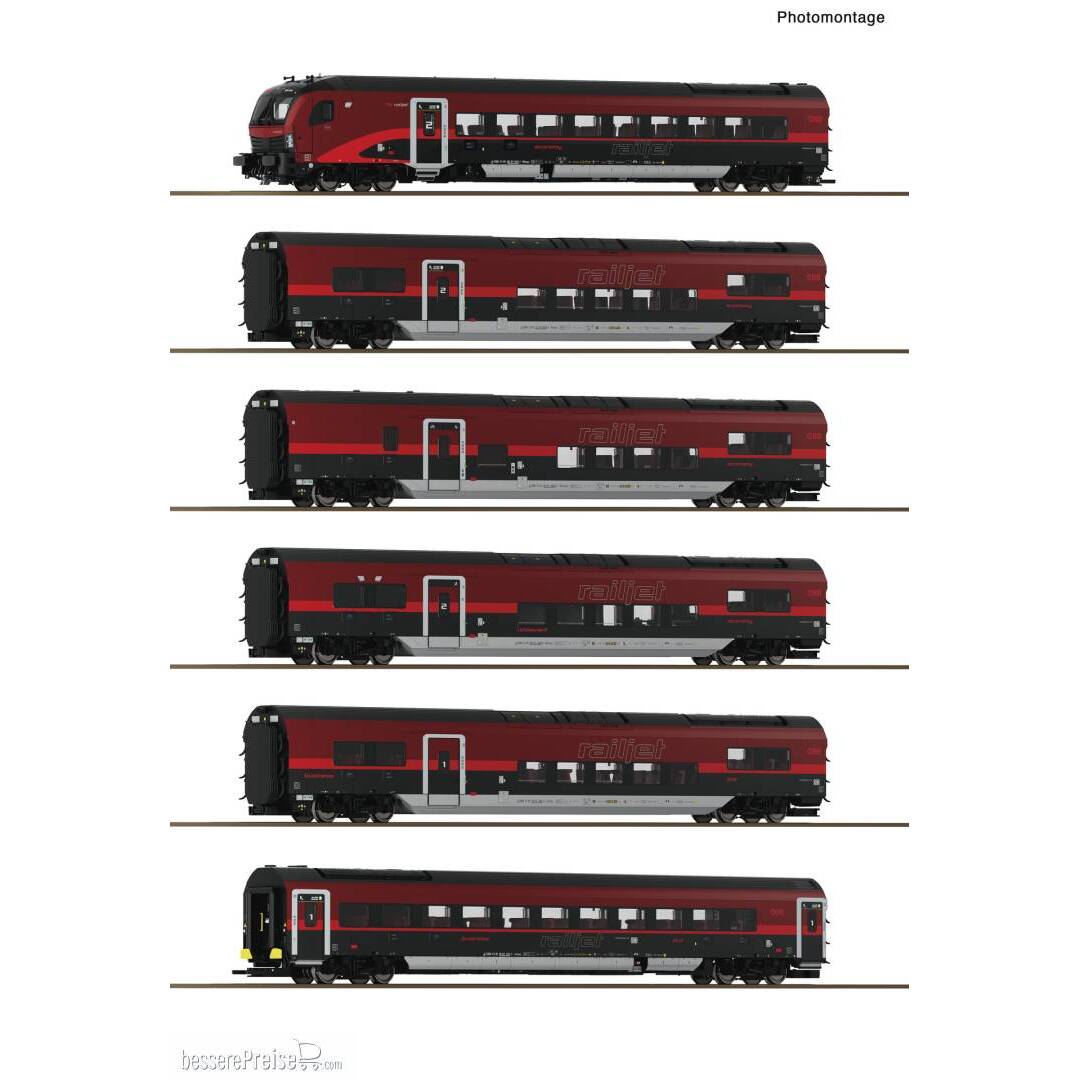 Roco 6210178 - 6-tlg. Set 1: Railjet 2, ÖBB