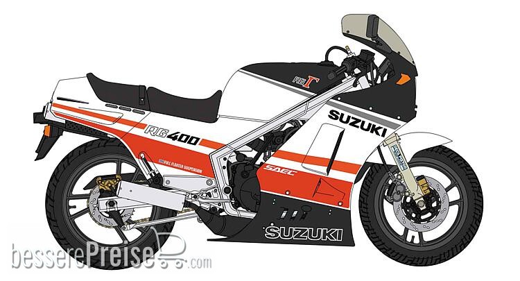 Hasegawa 621732 - 1/12 Suzuki RG400I, rot/weiss | Modellbau