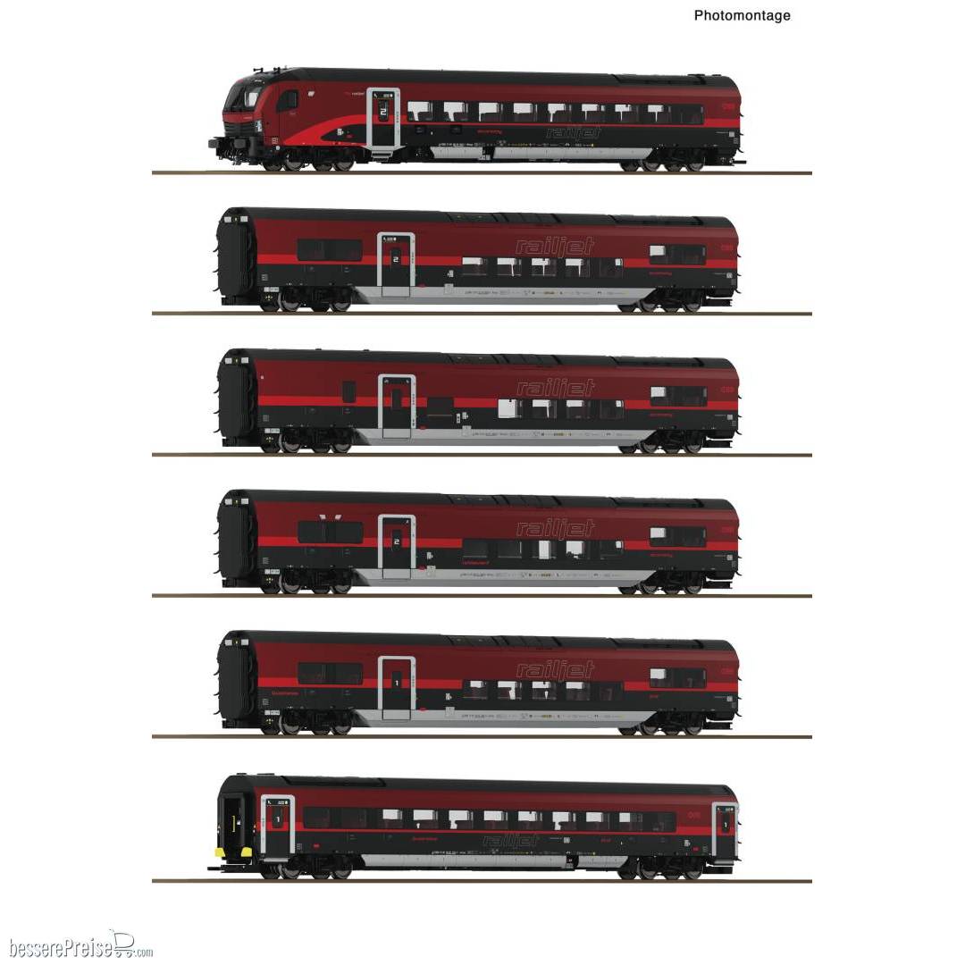 Roco 6220178 - 6-tlg. Set 1: Railjet 2, ÖBB