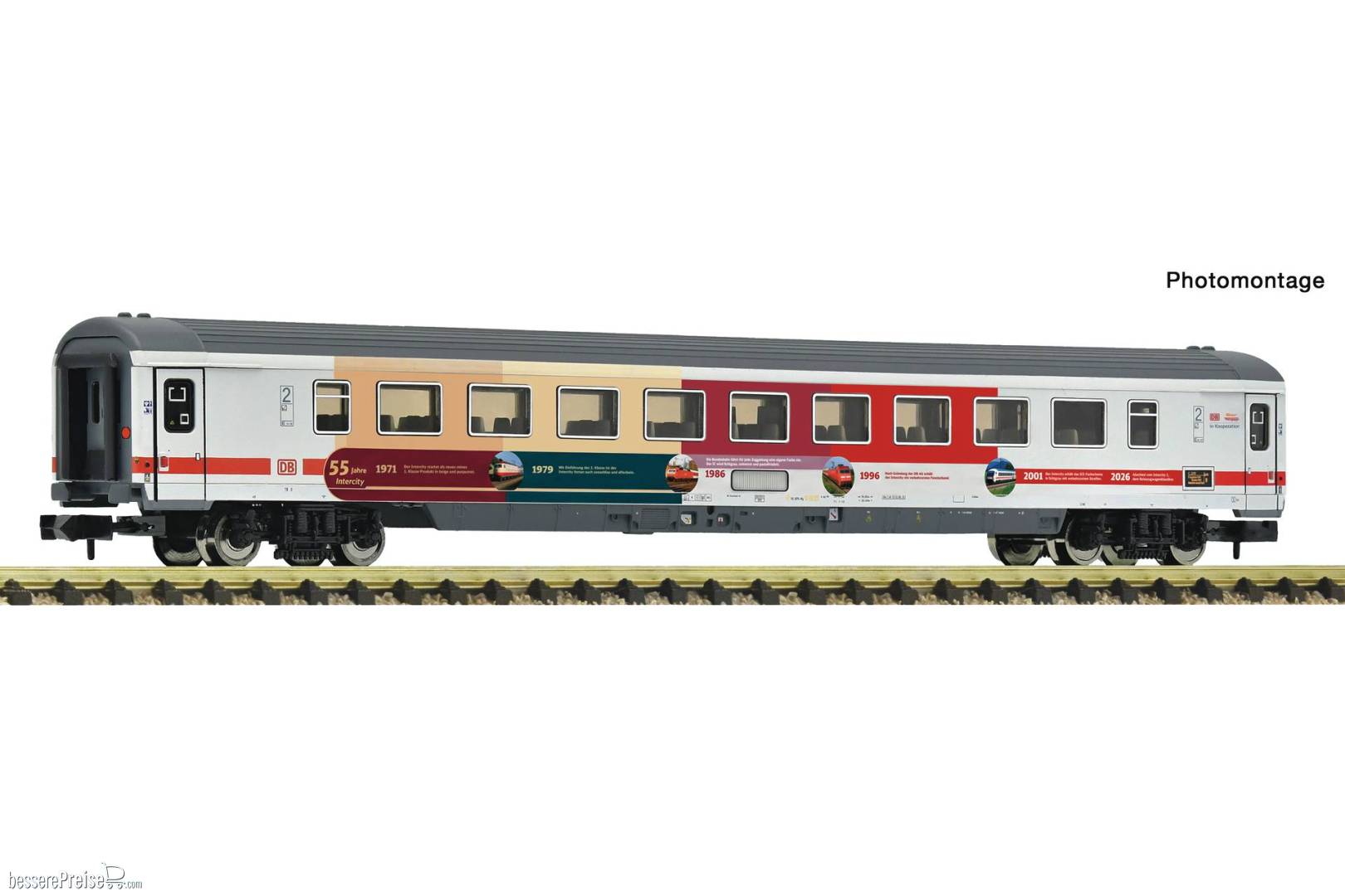 Personenwagen DB-AG 55 Jahre InterCity