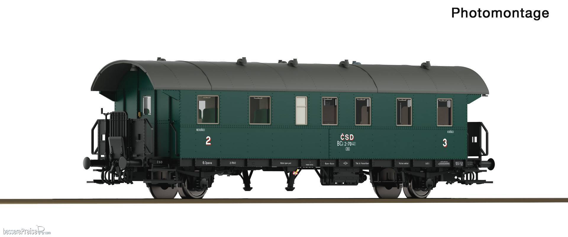 Personenwagen Donnerbüchse BCi 2./3. Kl. CSD