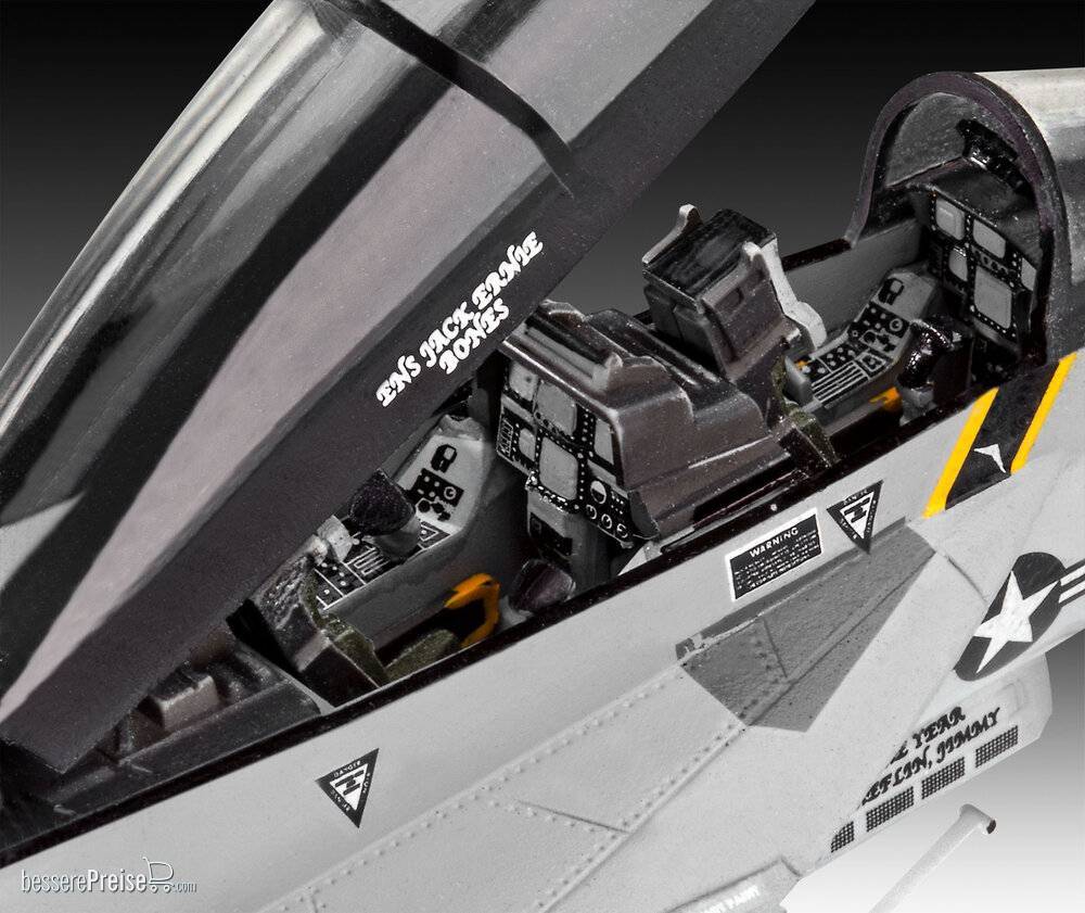 Revell Kit Modélisme F-22A Raptor 63858 – Maquette D'Avion De Combat Avec Accessoires – Détails Cockpit Et Armement – Cadeau Pour Passionnés D'Aéronautique – Dès 8 Ans