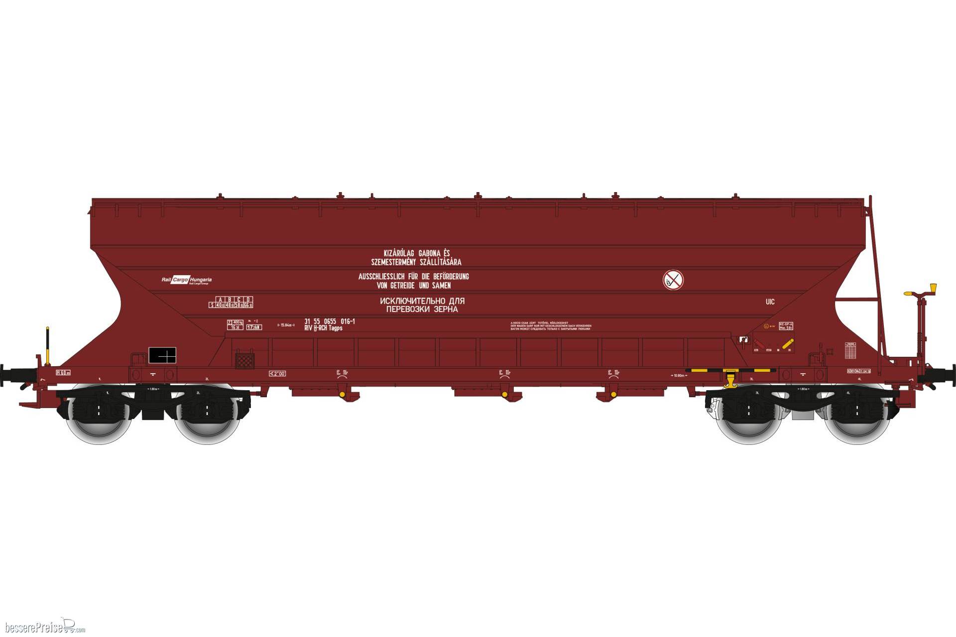 Getreidetransporter H-RCH Tagps - EpVI - braun