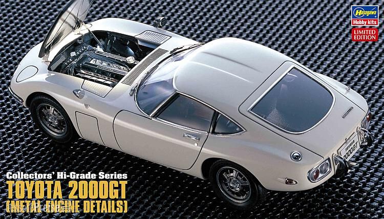 Hasegawa 651047 - 1/24 Toyota 2000GT mit Metallteilen | Modellbau