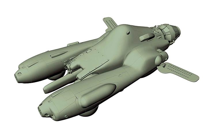 Hasegawa 664115 - 1/20 Antigravity Armored Raider, Pkf 85 Falke Model I Otsu | Modellbau