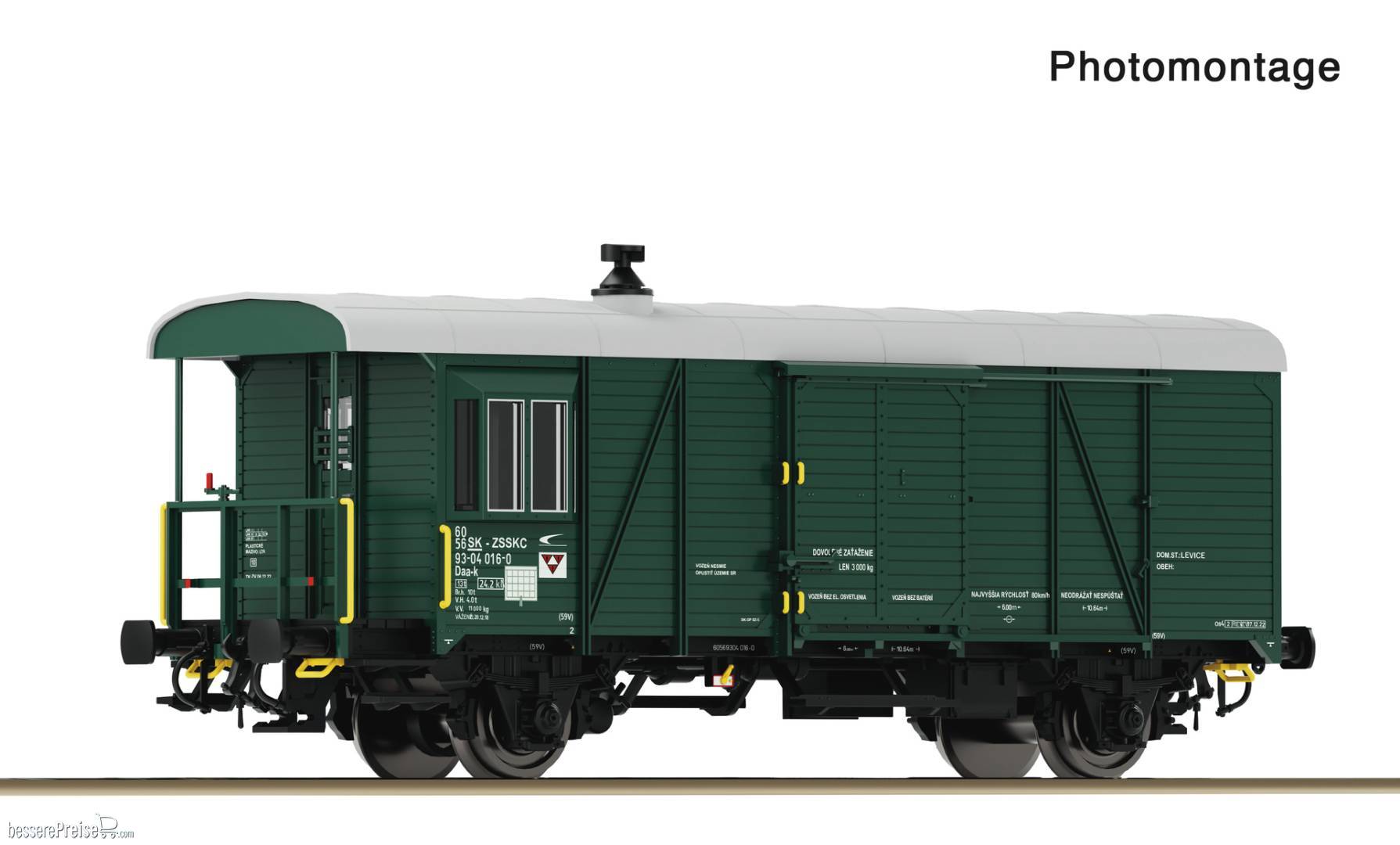 Güterzugbegleitwagen Daa-k ZSSK