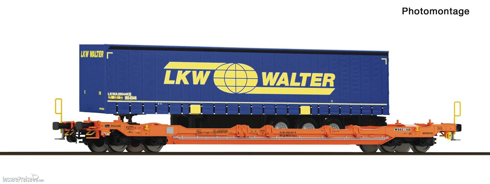 Taschenwagen T5 Wascosa + LKW Walter