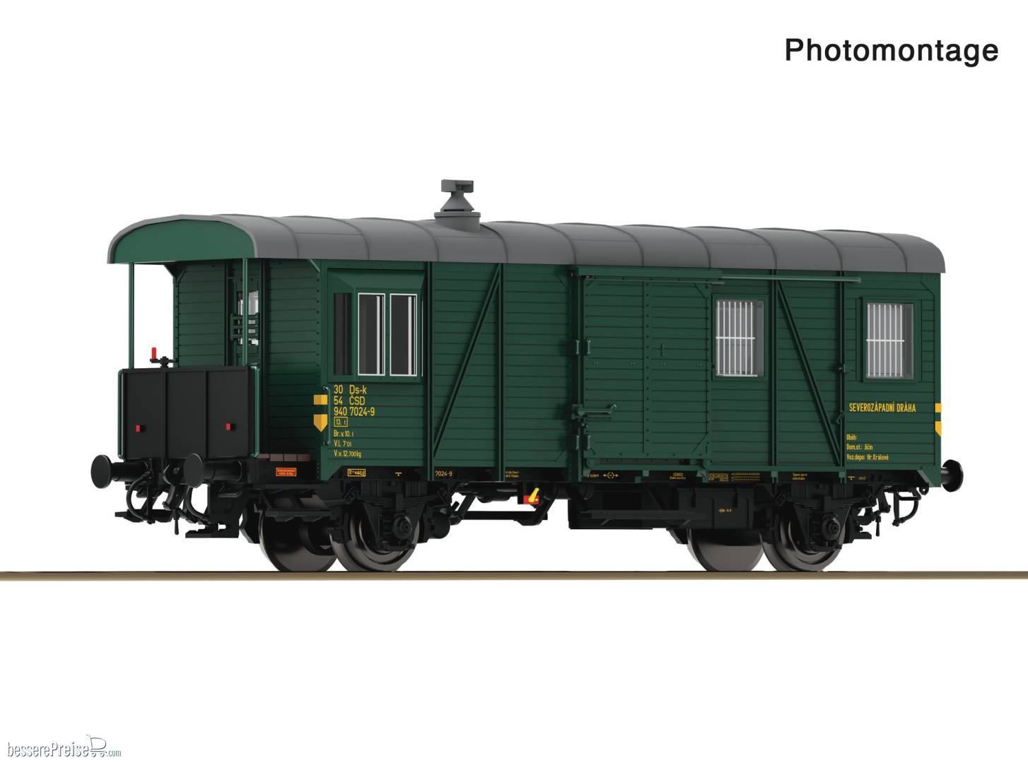 Güterzugbegleitwagen Ds-k CSD DCC