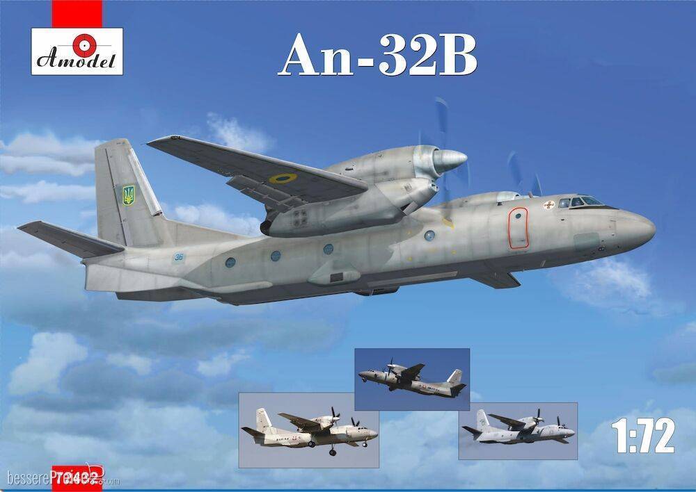 Amodel AMO72432 - Antonov An-32B Ukrainian Air Forces | Modellbau