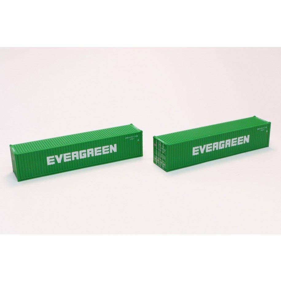 Rokuhan Z 7297516 - 40 Container Evergreen | Modellbahn | Modelleisenbahn