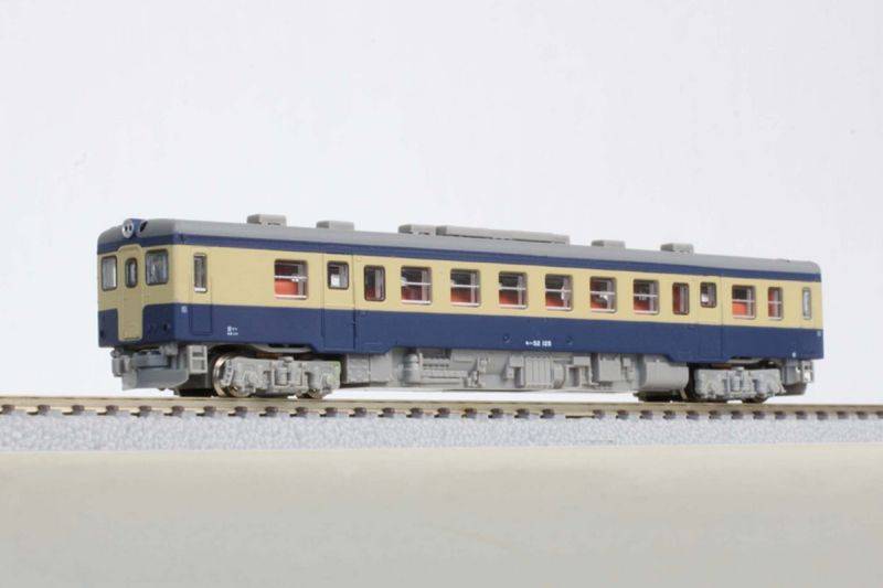 KIHA52-100 Wagen, blau/beige/grau