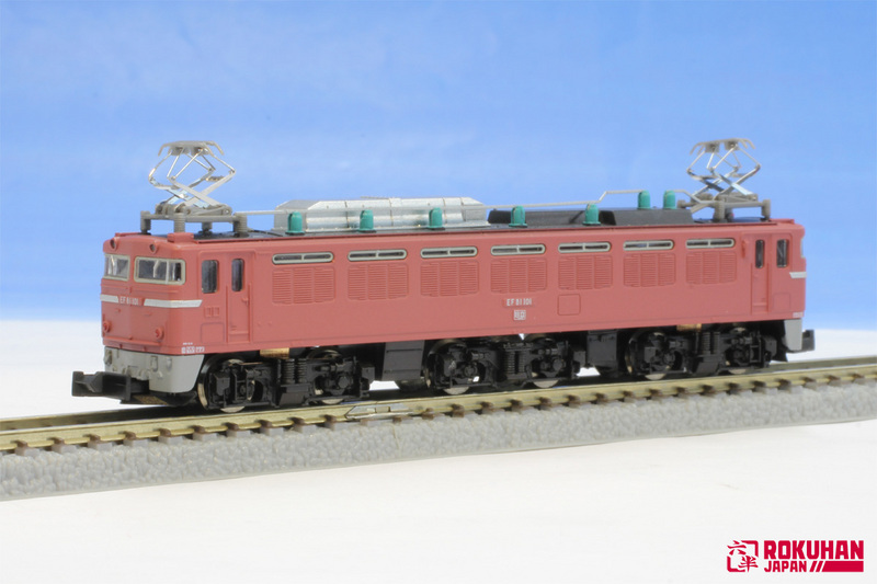 EF81-101 Normal Color, Elektro-Lokomotive Inhalt: 1x EF81-101 Normal Color Elektro-Lokomotive