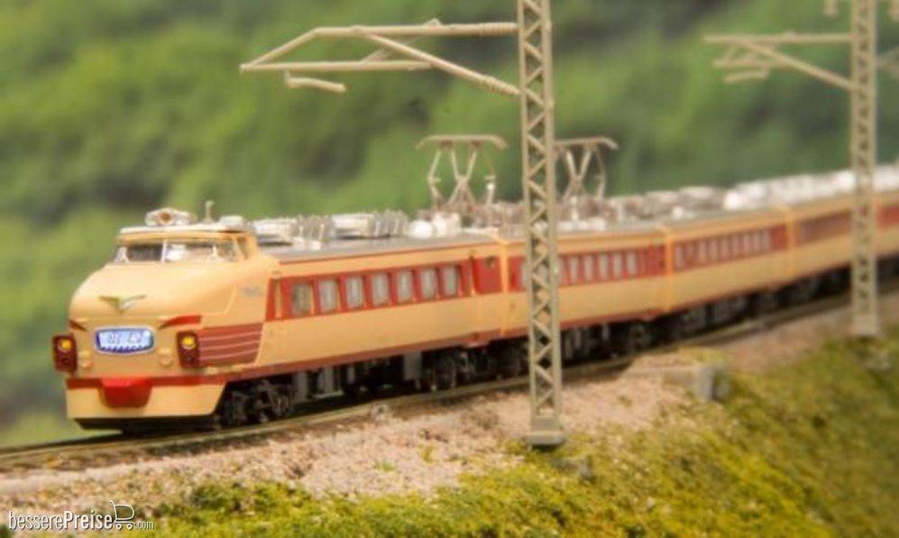 JNR 485 Ltd. Express "RAICYOU" 5 Car Basis Set Inhalt: 1x JNR 485 Series limited express RAICHO JNR Color (5-Car Basic Set) ROKUHAN T030-4