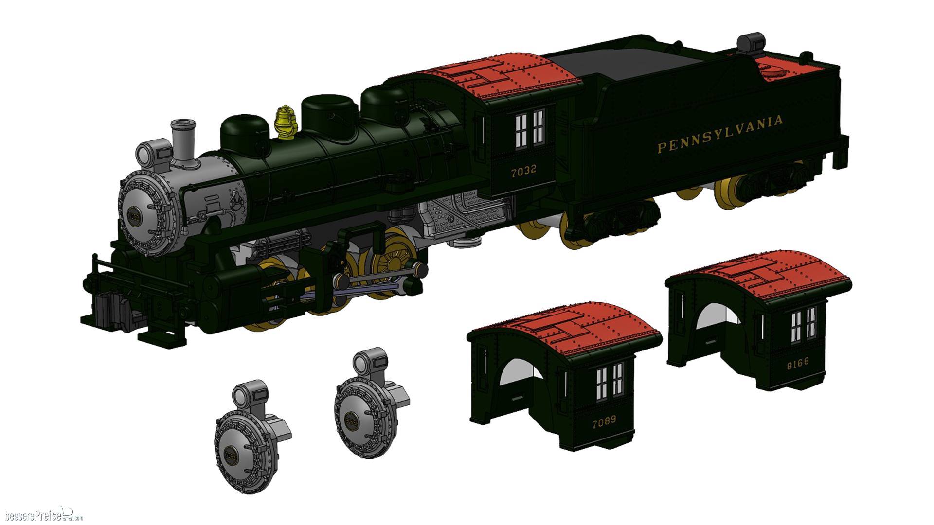 Dampflokomotive USRA 0-6-0 PRR #7032, 7089, - (USRA060PRR)