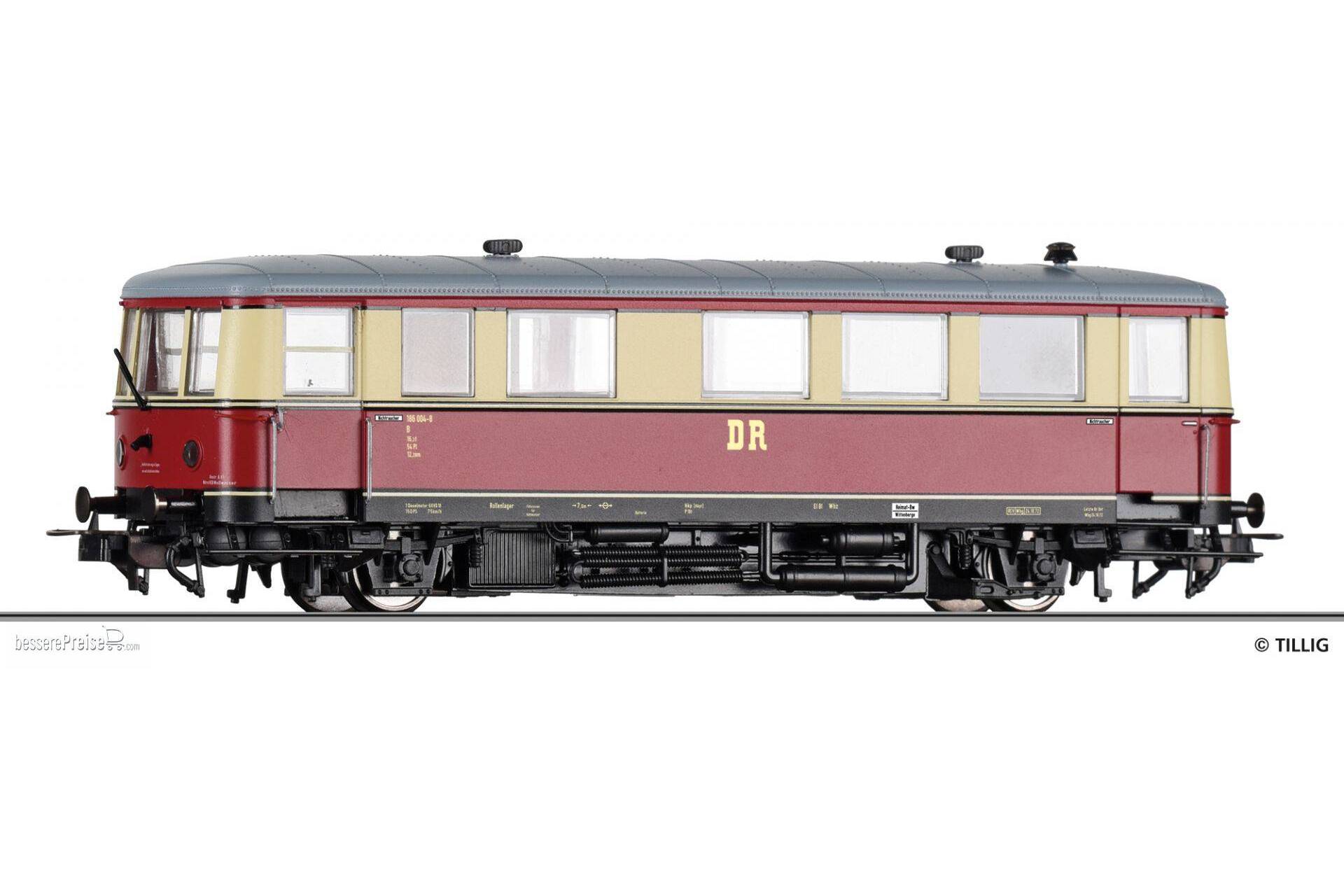 Tillig 73133 - Triebwagen BR 186 der DR