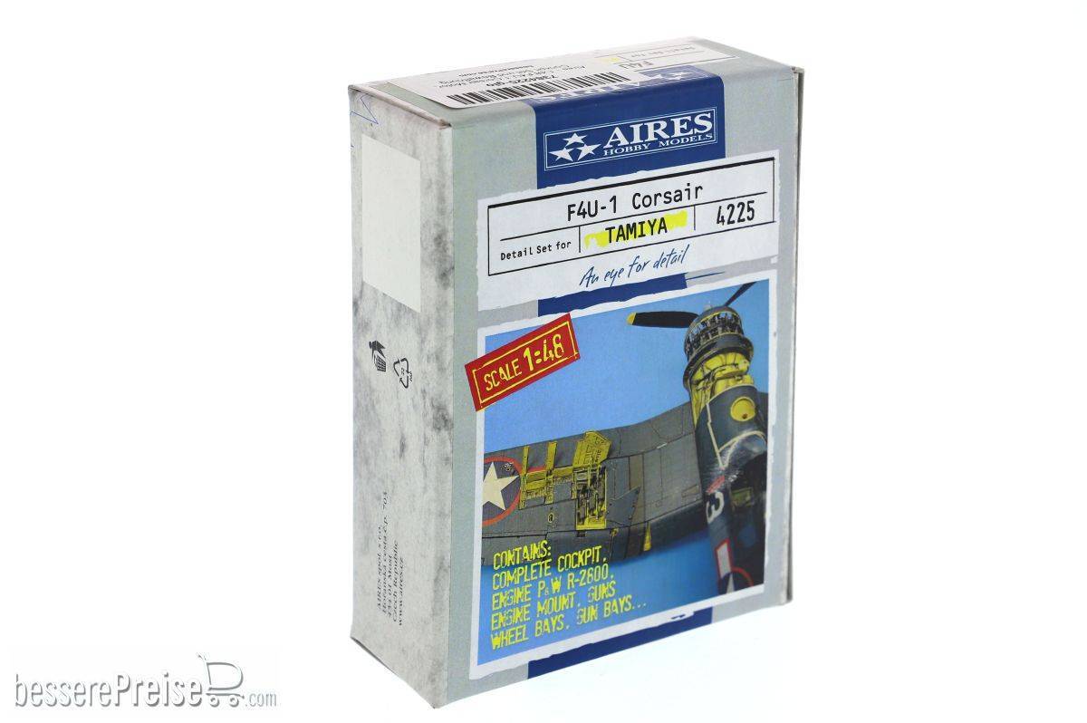 Aires 4225 - 1:48 F4U-1 Corsair Motor, Cockpit Set und Bewaffnung | Modellbau