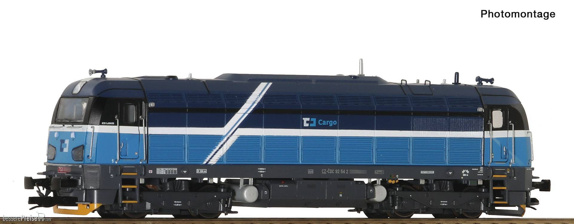 Diesellok Rh 753.6 CD Cargo DC-Snd.