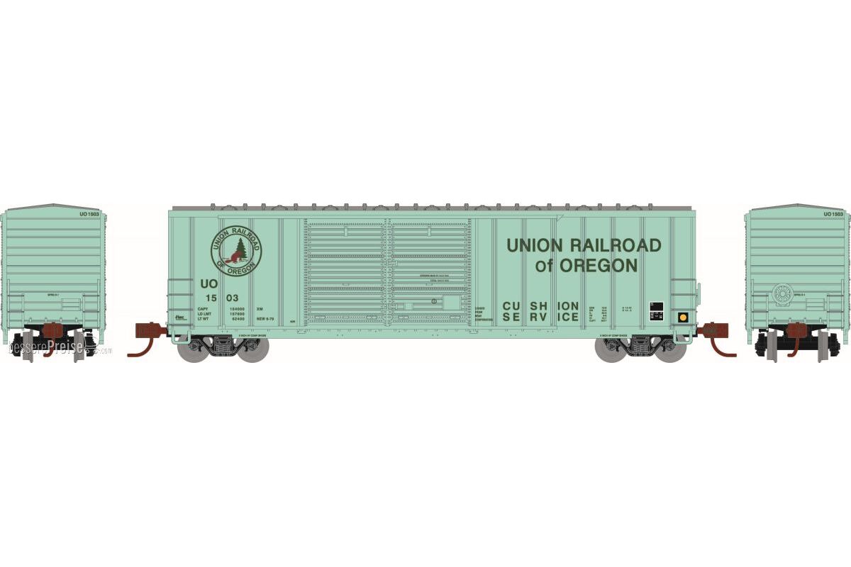 FMC Offset Double Door Box Car UO #1503
