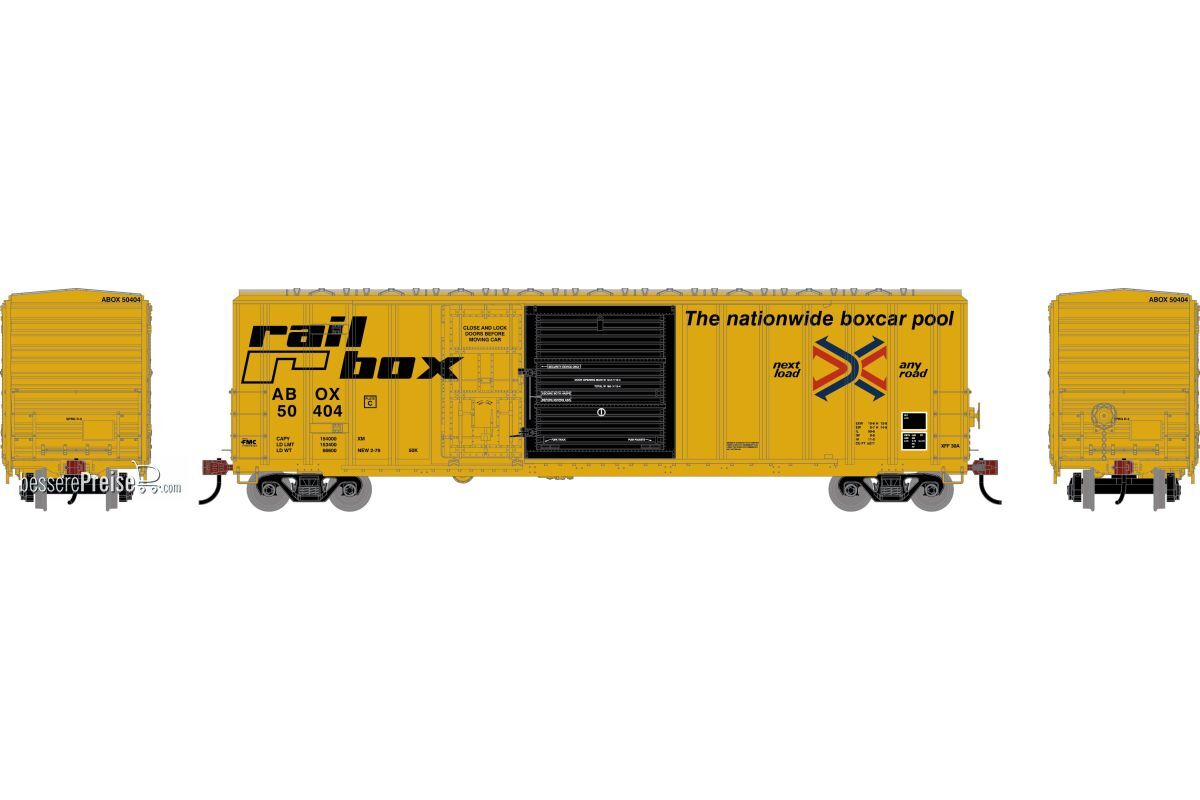 HO ATH 50' FMC 5277 Combo Door Box Car ABOX 'Early' #50404