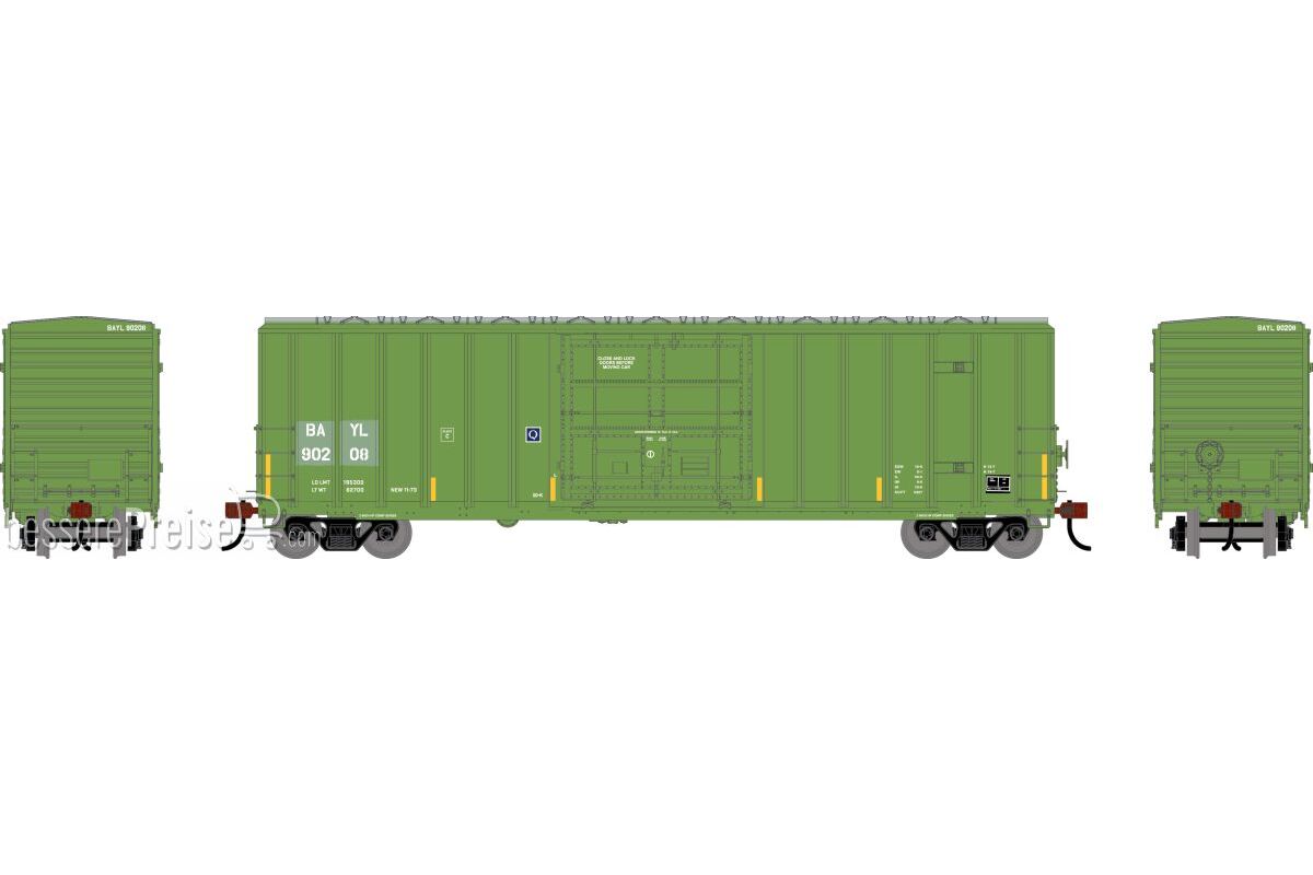 HO ATH 50' FMC 5327 12' Plug Door Box Car BAYL #90208