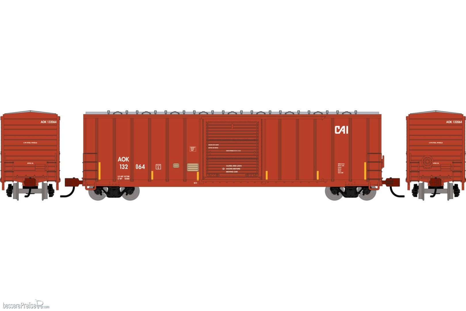 N ATH 50' FMC 5347 Single Door Box Car AOK #132064