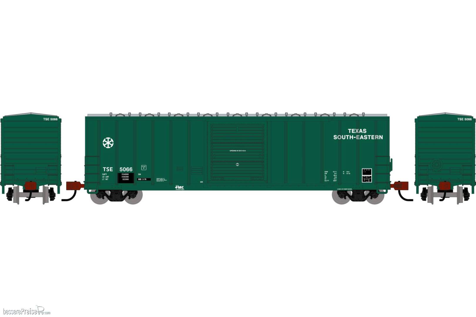 N ATH 50' FMC 5347 Single Door Box Car TSE #5066