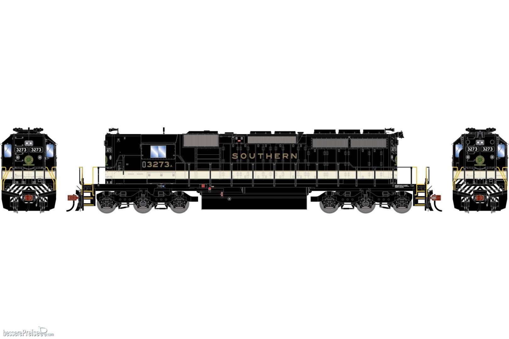 HO ATH SD40-2 Locomotive SOU #3273 A