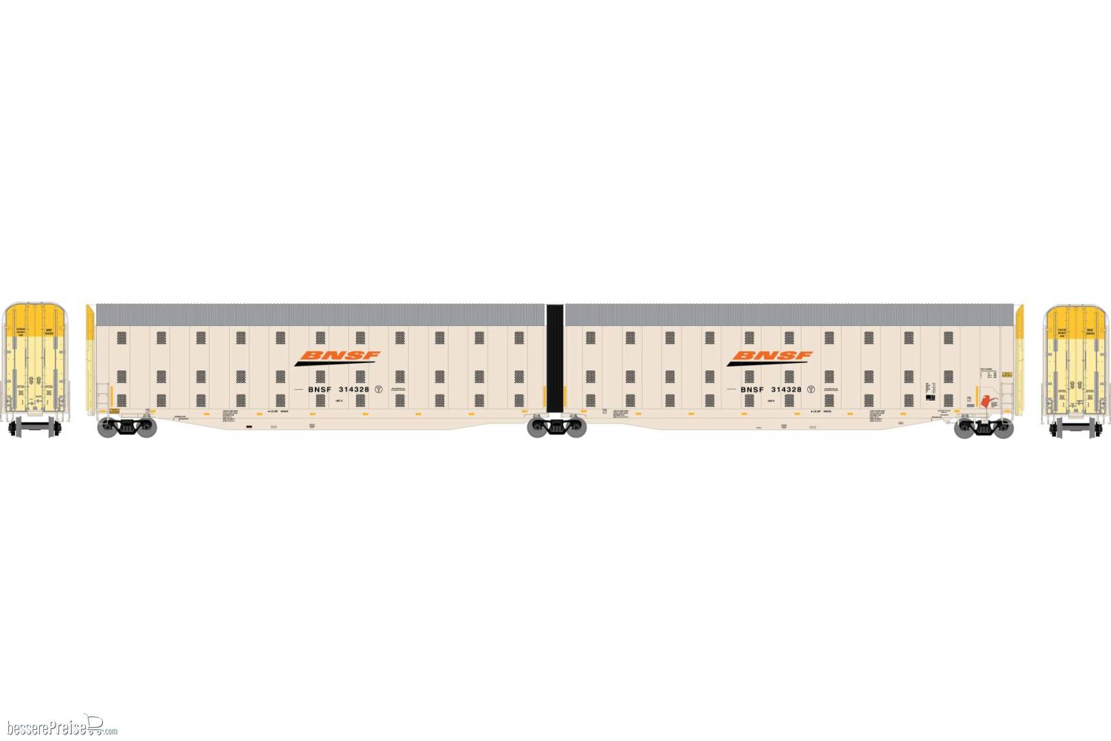 HO ATH Auto-Max Carrier BNSF #314328