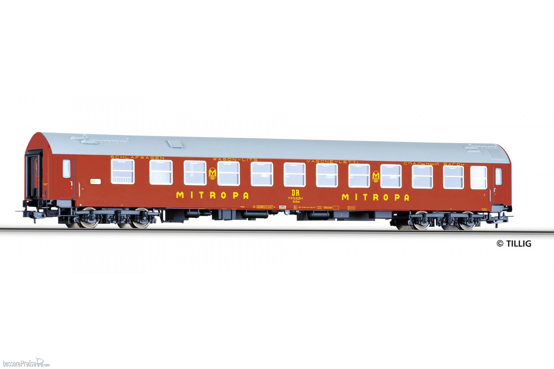 Schlafwagen WLABm „MITROPA“, Typ Y, der DR, Ep. IV