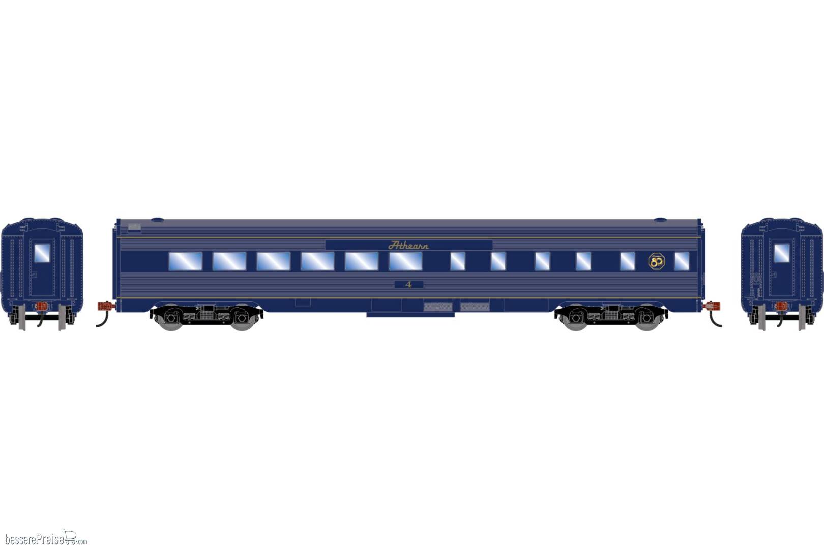 HO RND Streamline Diner Car ATHX #4 80th Anniversary Limited Edition