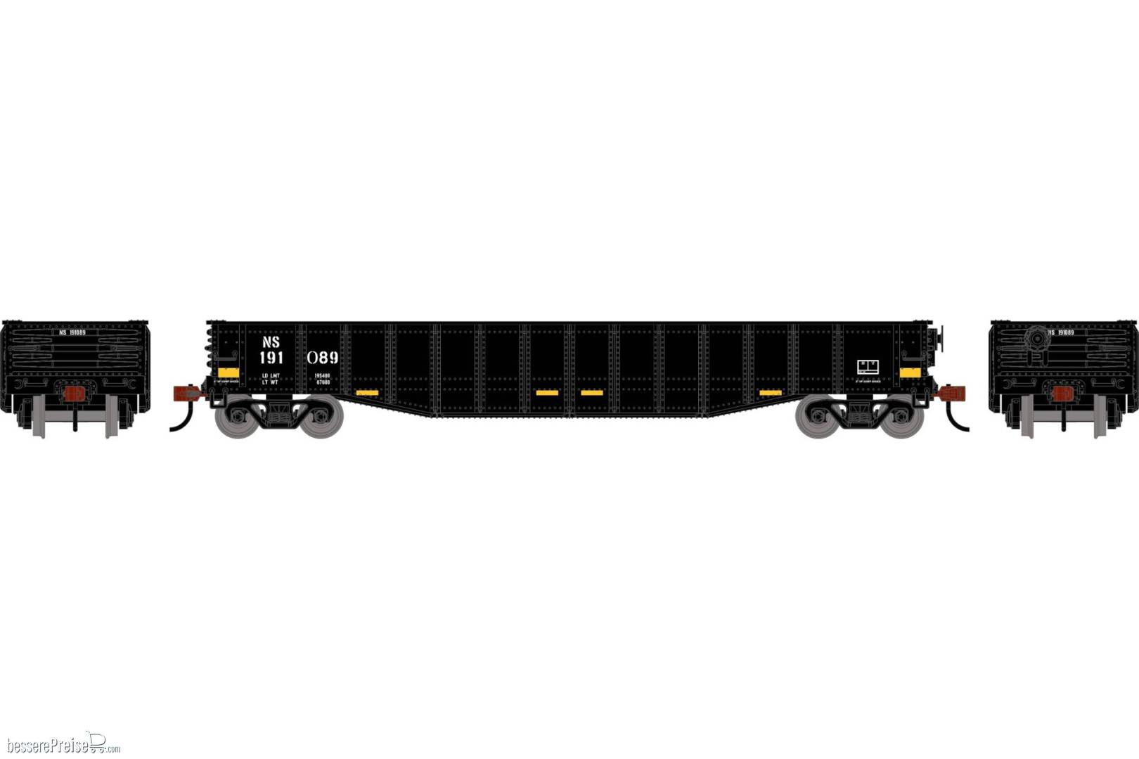 HO RND 50' Gondola NS #191089