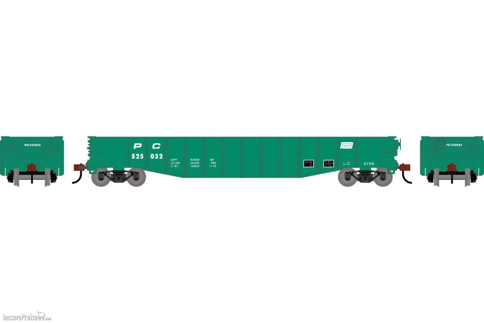 HO RND 50' Gondola PC #525032