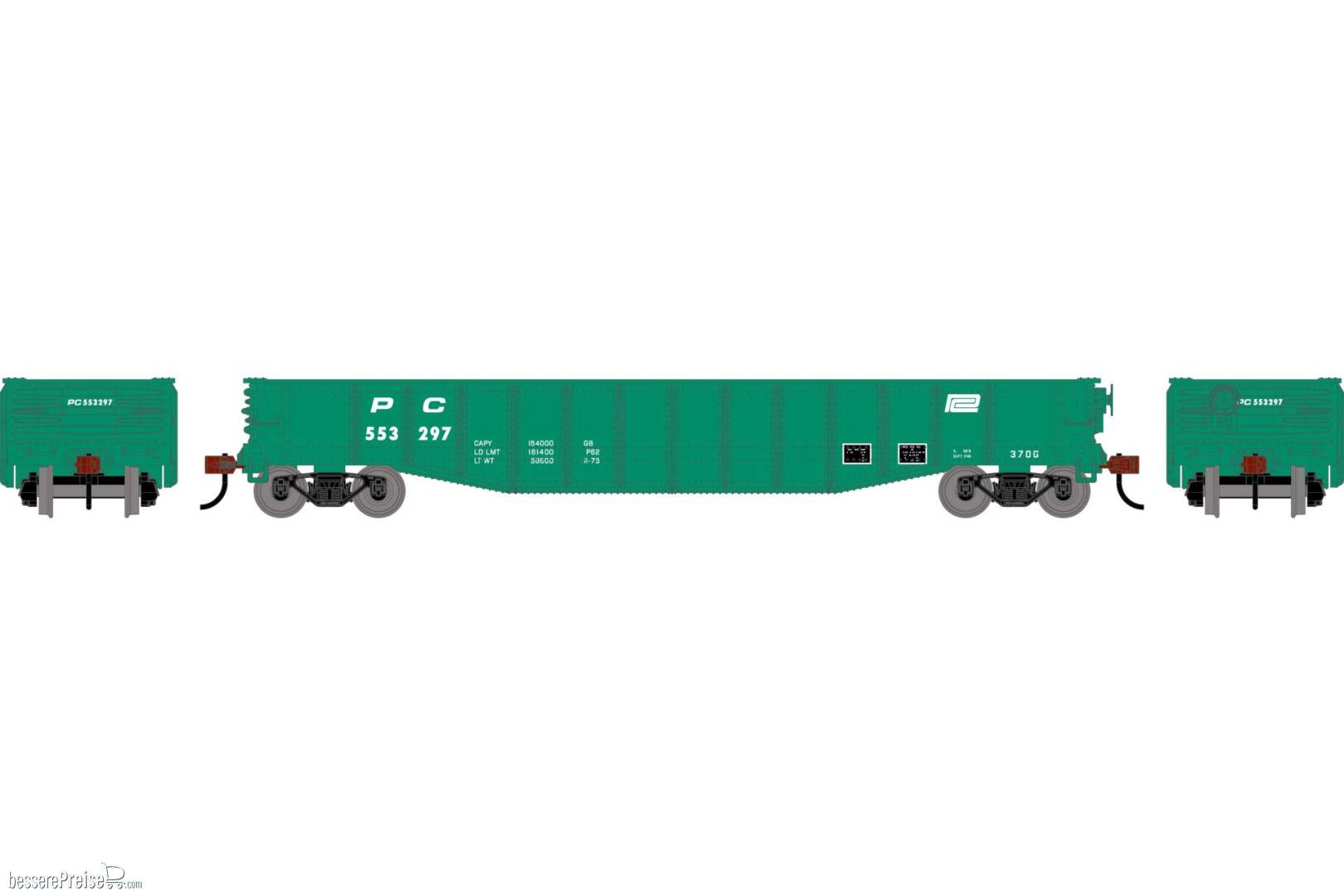HO RND 50' Gondola PC #553297