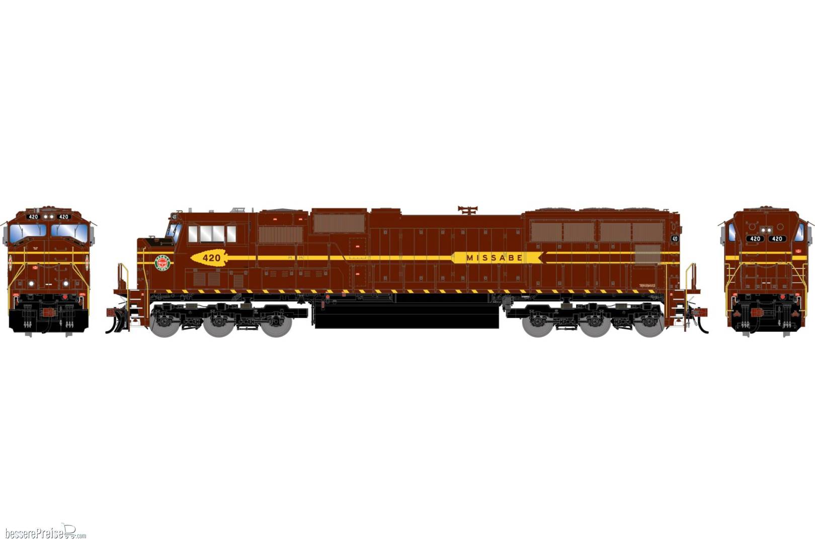 HO GEN SD70M Locomotive Legendary Liveries DMIR #420