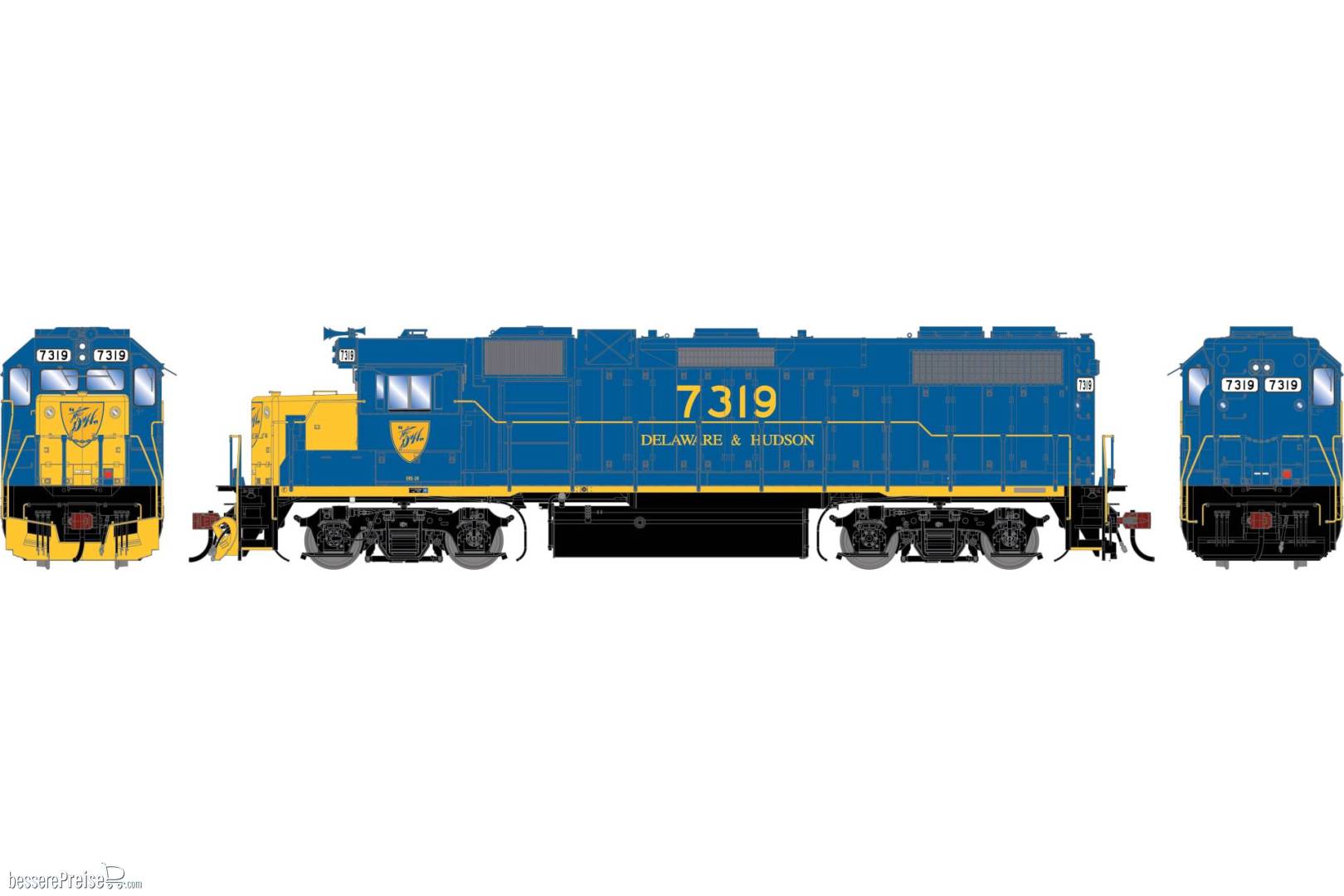 HO GEN GP38-2 Locomotive w/DCC & Sound DH #7319