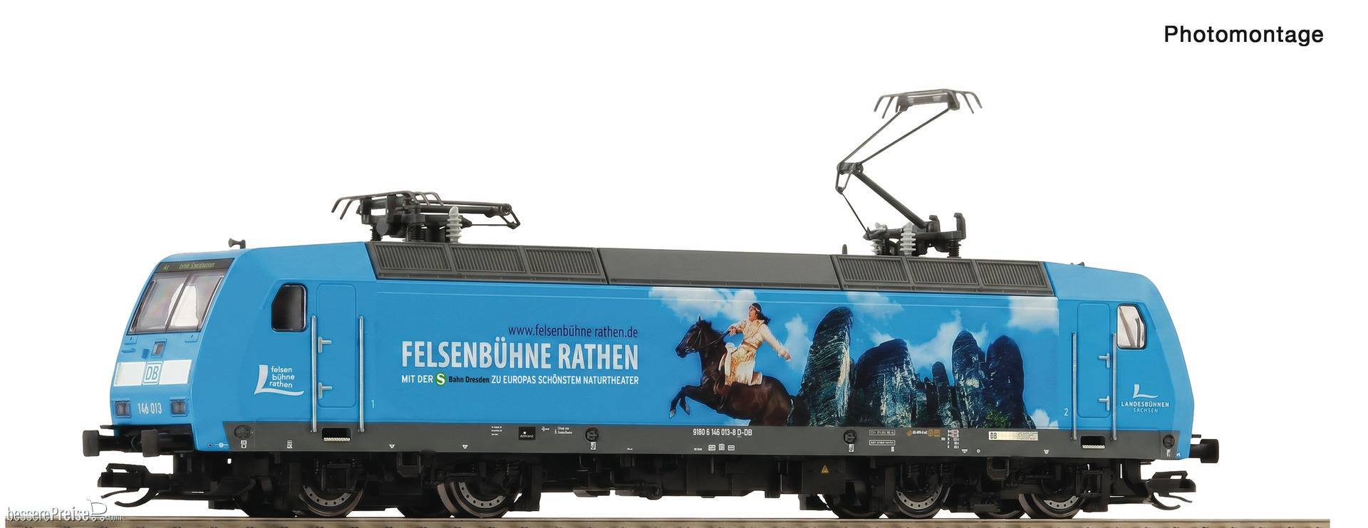 E-Lok BR 146 DB-AG Felsenbühne Rathen DC