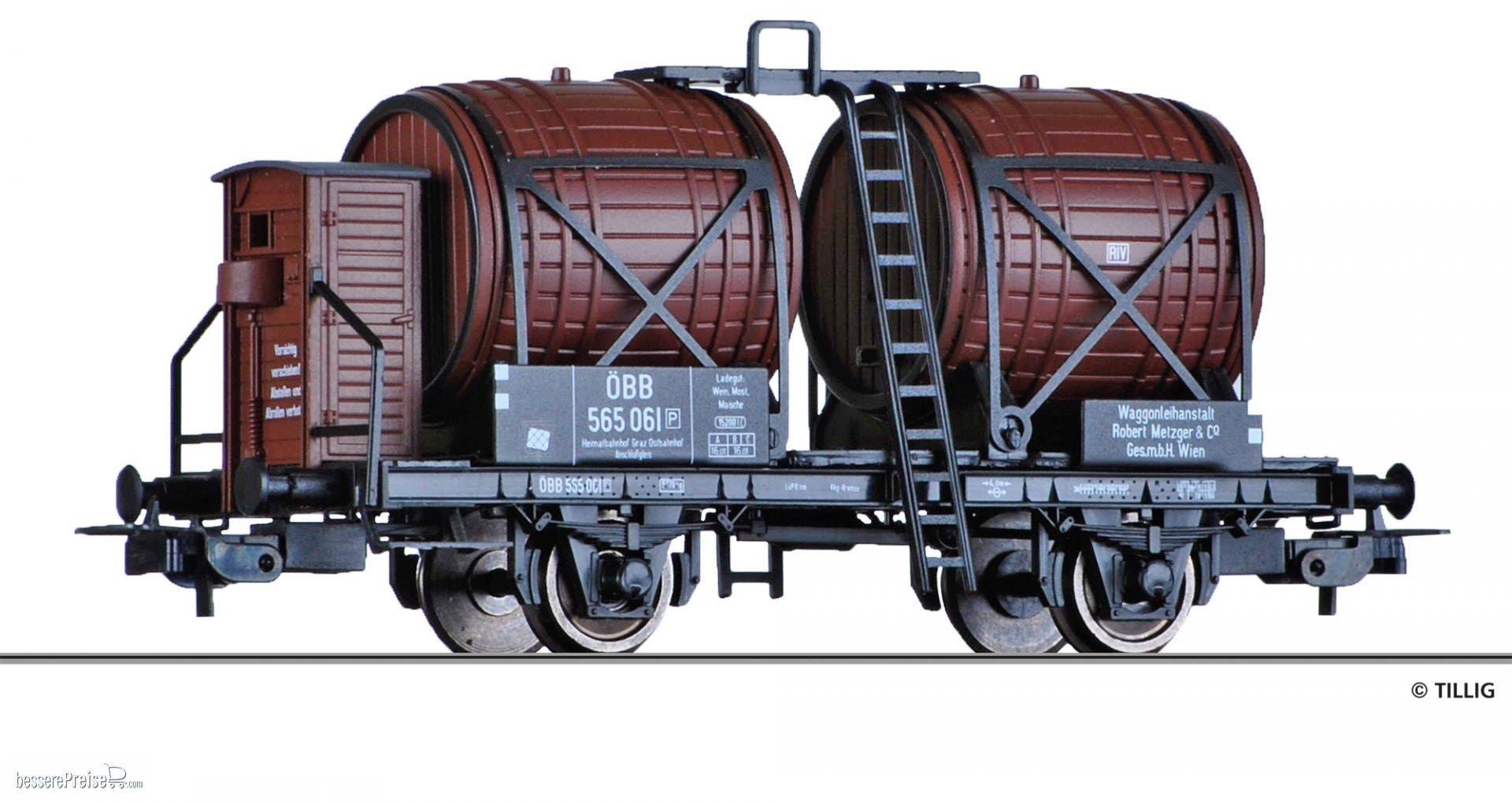 Weinfasswagen ÖBB
